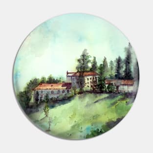 green village Pin