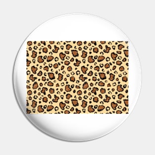 Leopard Fur Pattern Pin