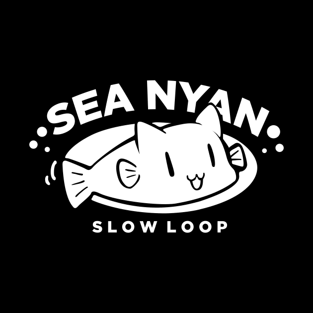 Laid-Back Sea Nyan by JamesCMarshall