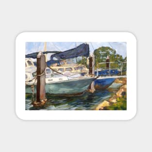 Safe moorings - Laurieton NSW Magnet