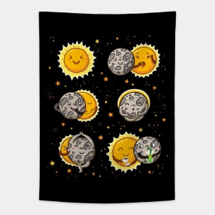 Solar Eclipse Tapestry