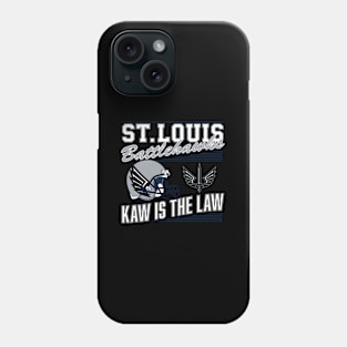 St. Louis Battlehawks - Kaw Is The Law - Ufl Phone Case