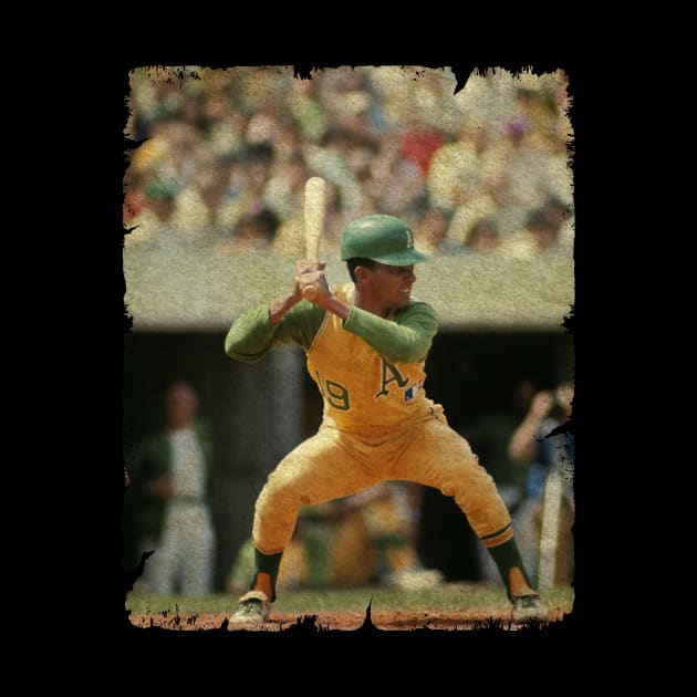 Bert Campaneris in Oakland Athletics by anjaytenan