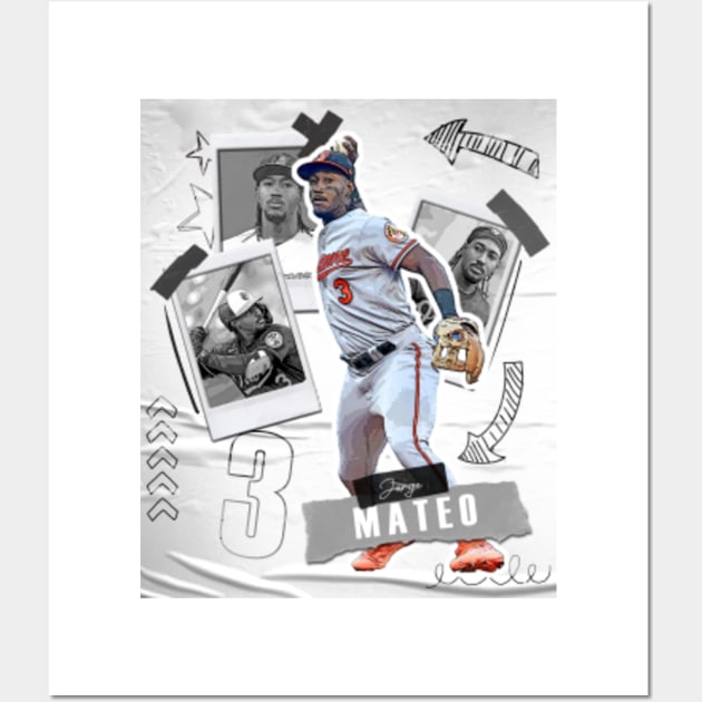 Jorge Mateo baseball Paper Poster Orioles 5 - Jorge Mateo Mlb