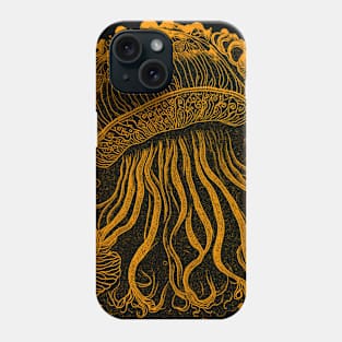 Retro Abstract Jellyfish Phone Case