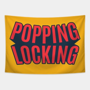 Popping and Locking - Breakdance -  B-Boys and B-Girls Tapestry