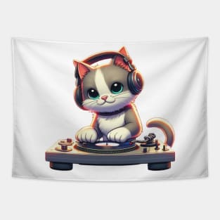 DJ Kitten Tapestry