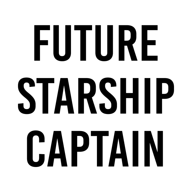 Future Starship Captain (White) by ImperfectLife