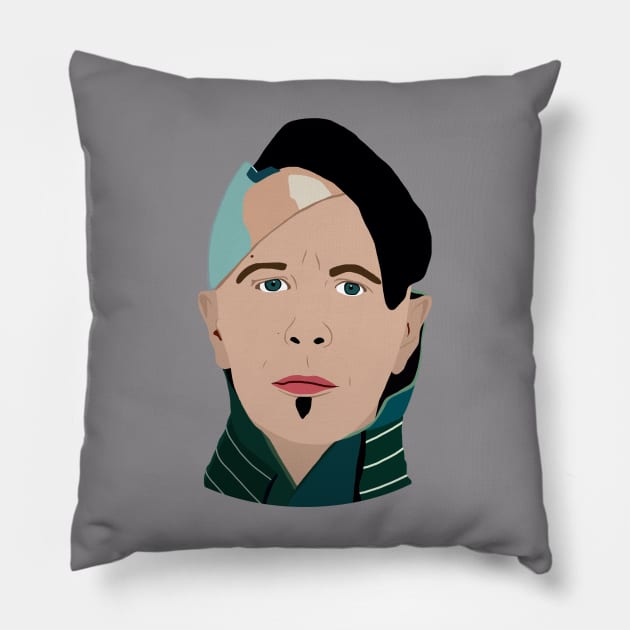 Jean-Baptiste Emanuel Zorg Pillow by ElviaMontemayor