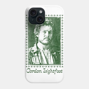 Gordon Lightfoot / Retro Style Country Fan Design Phone Case