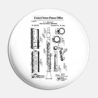 US Patent - Clarinet Pin