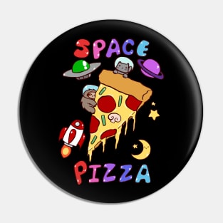 Space Pizza Pin