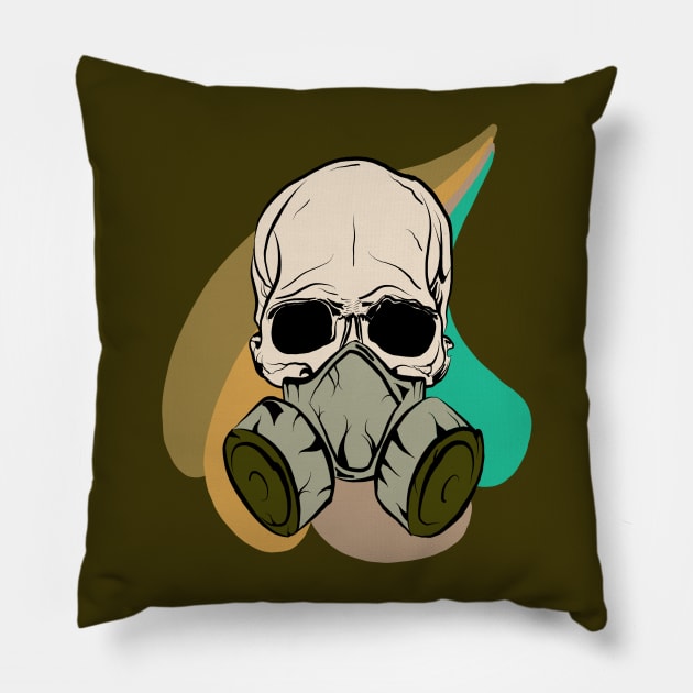 Basically Too Toxic Pillow by Danispolez_illustrations