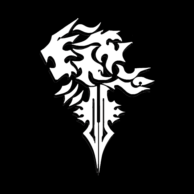 Logo FF8 Blanco Negro by FranGSal