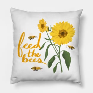 Feed the Bees Pillow