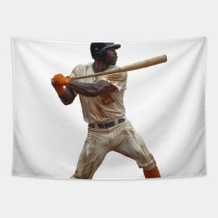 Bo Jackson plays baseball Tapestry