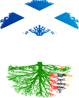 Scottish Grown With Zambian Roots - Gift for Zambian With Roots From Zambia Magnet