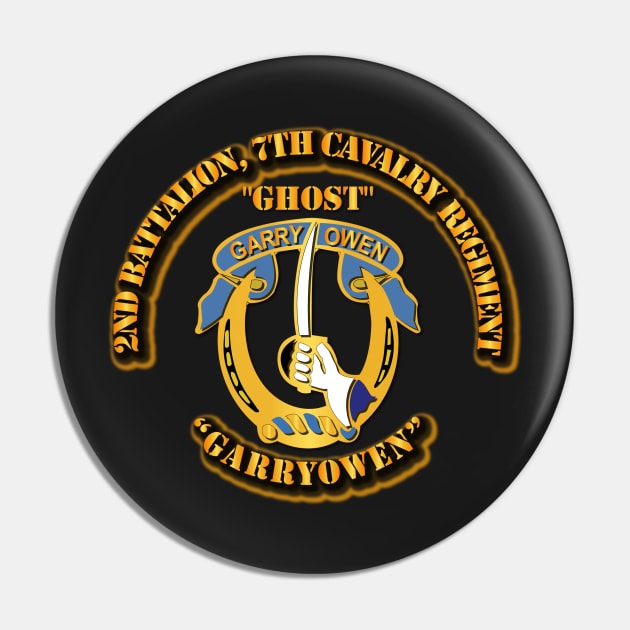 Army - 2Bn 7th Cav Rgt - Ghost Pin by twix123844