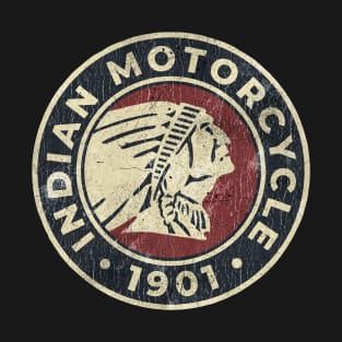 Red Indian Motor Oil vintage T-Shirt