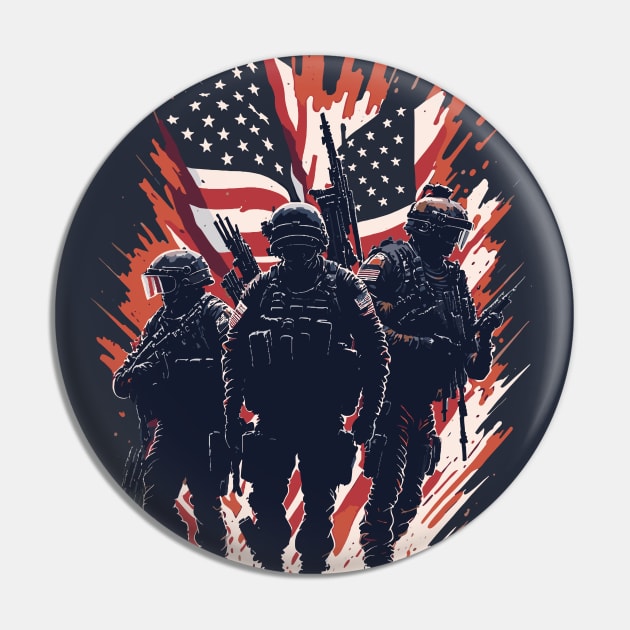 Flag Day Pin by By_Russso