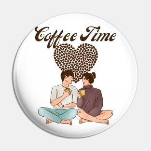 Coffee Give Me Power Pin