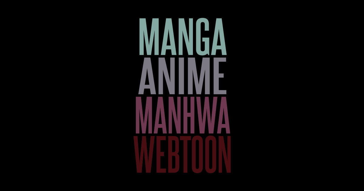 Manga - Anime - Manhwa - Webtoon - Manga - Sticker | TeePublic