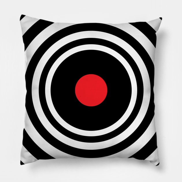 You are the target! Pillow by melenmaria