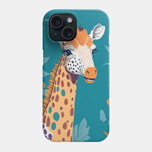 Africa Savanna Giraffe Cute Wild Animal Phone Case