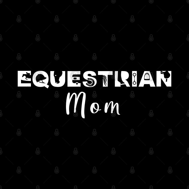 Equestrian Mom (White) by illucalliart
