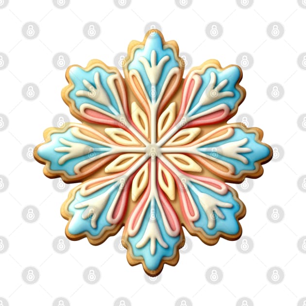 Gingerbread Snowflake by Chromatic Fusion Studio