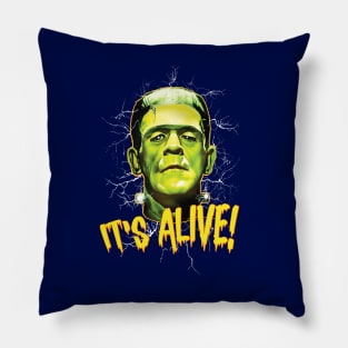 Frankenstein's It's Alive Design Pillow