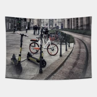 Scooters & Bikes Tapestry