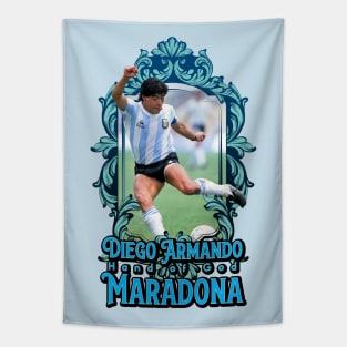 RIP Hand of God Diego Maradona Tapestry