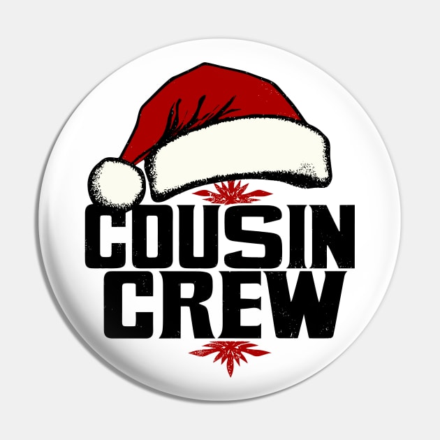 Christmas Cousin Crew Pin by TomFrontierArt