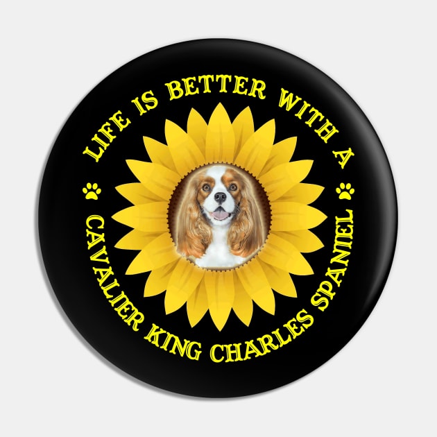 Cavalier King Charles Spaniel Pin by bienvaem