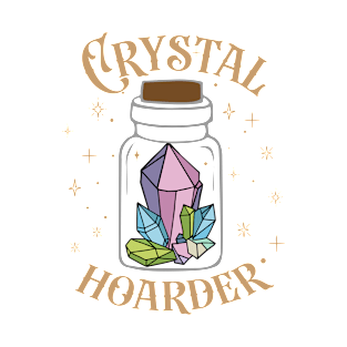 Magic Crystal gemstone in a bottle T-Shirt