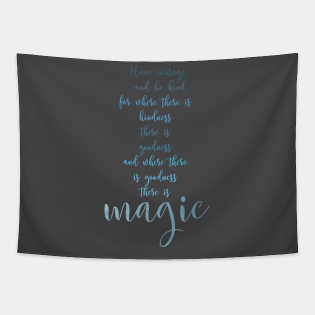 there is magic Tapestry by nomadearthdesign