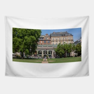 Cooking fountain colonnade; Wiesbaden Tapestry