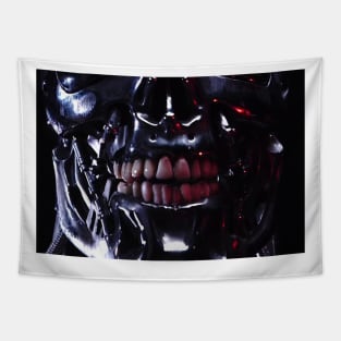 terminator face mask Tapestry
