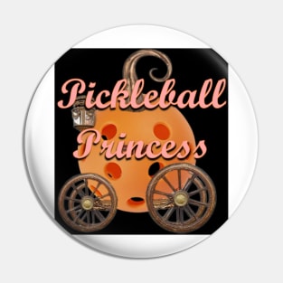 Pickleball Princess Carriage Pin