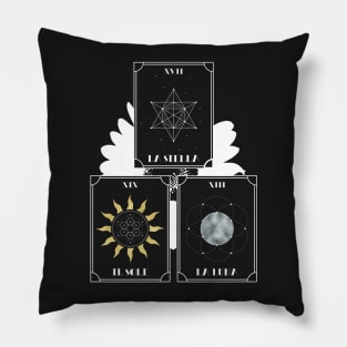 Sun, Moon and Star Pillow