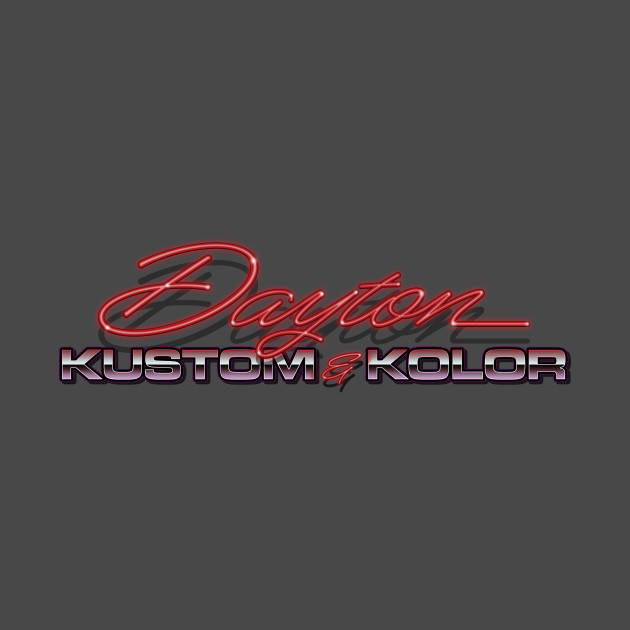 Dayton LC/BACK Kustom Color T-Shirt by Bernies Motor Graphix