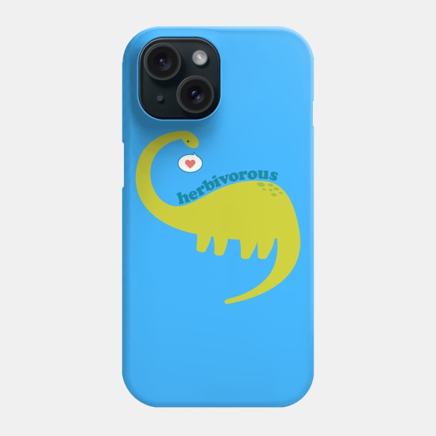 Herbivorous Phone Case by WakuWaku