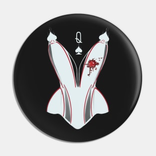 White Spades Queen Pin