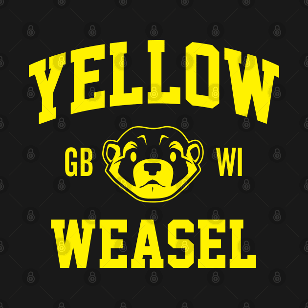 Yellow Weasel by DetourShirts