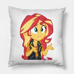 Sunset Shimmer used to be just like Wallflower Pillow