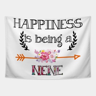 Happiness is being Nene floral gift Tapestry