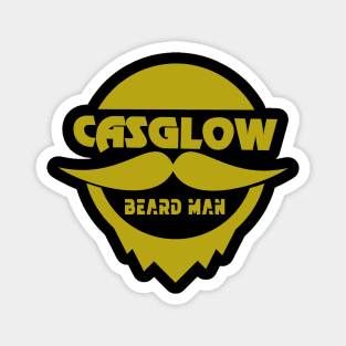 CASGLOW BEARD MAN TSHIRT Magnet