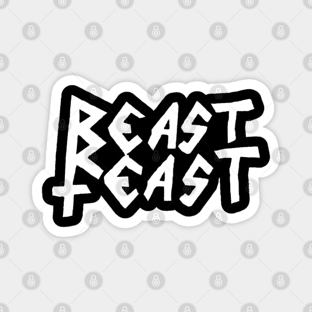 Beast Feast Magnet by TipsyCurator