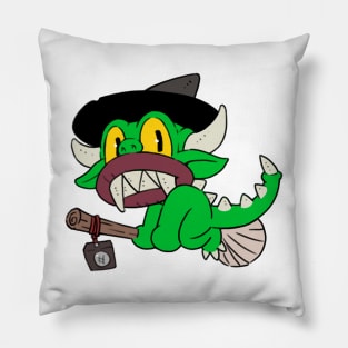 witch hodag Pillow